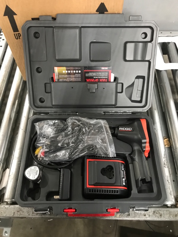 Photo 5 of RIDGID 40798 SeeSnake MicroReel Video Inspection System with CA-350 Plumbing Snake Camera Monitor