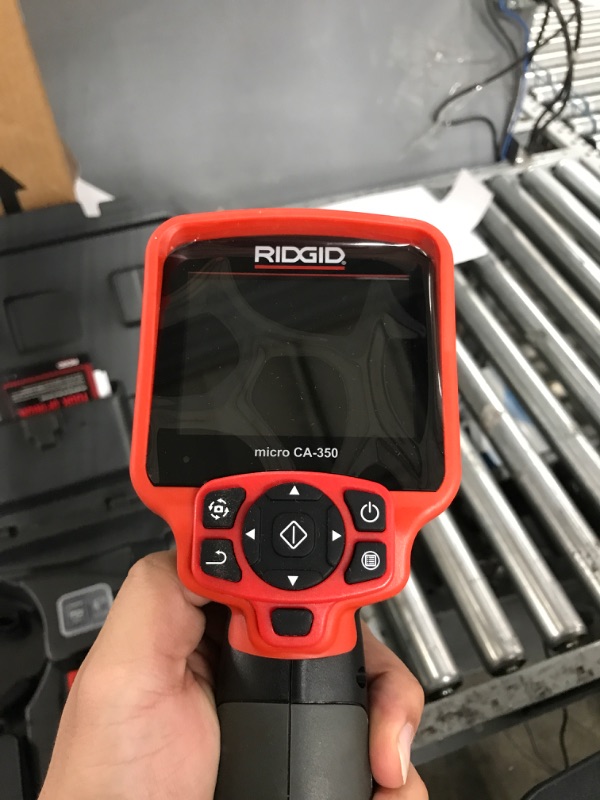 Photo 12 of RIDGID 40798 SeeSnake MicroReel Video Inspection System with CA-350 Plumbing Snake Camera Monitor