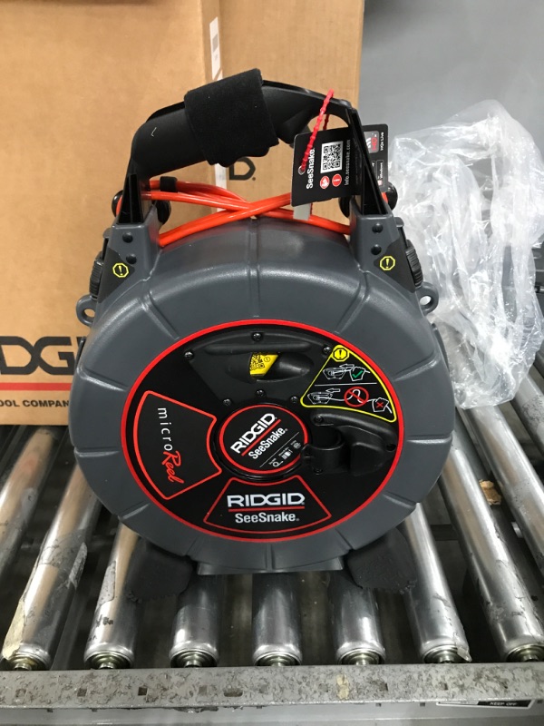 Photo 17 of RIDGID 40798 SeeSnake MicroReel Video Inspection System with CA-350 Plumbing Snake Camera Monitor