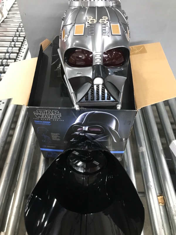 Photo 2 of Star Wars The Black Series Darth Vader Premium Electronic Helmet Prop Replica