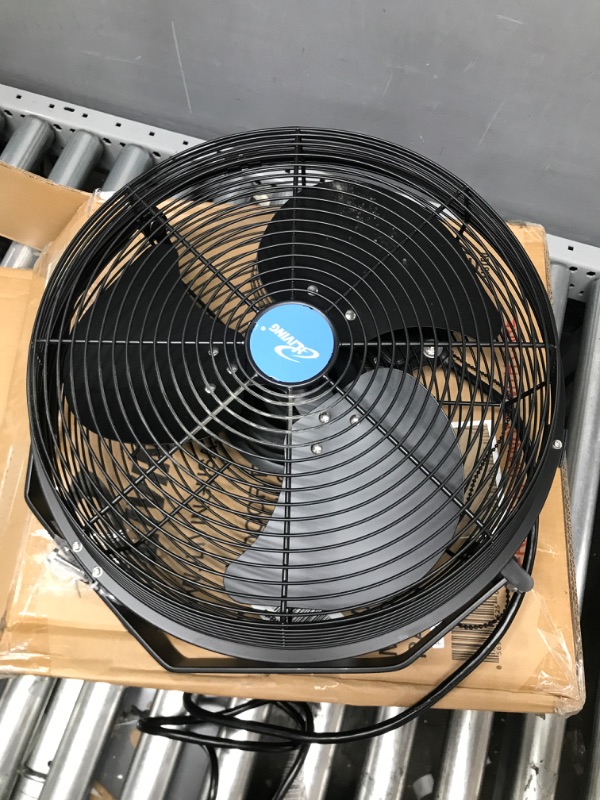 Photo 2 of 14 in. 3 Speed Wall Mount Outdoor Waterproof Fan