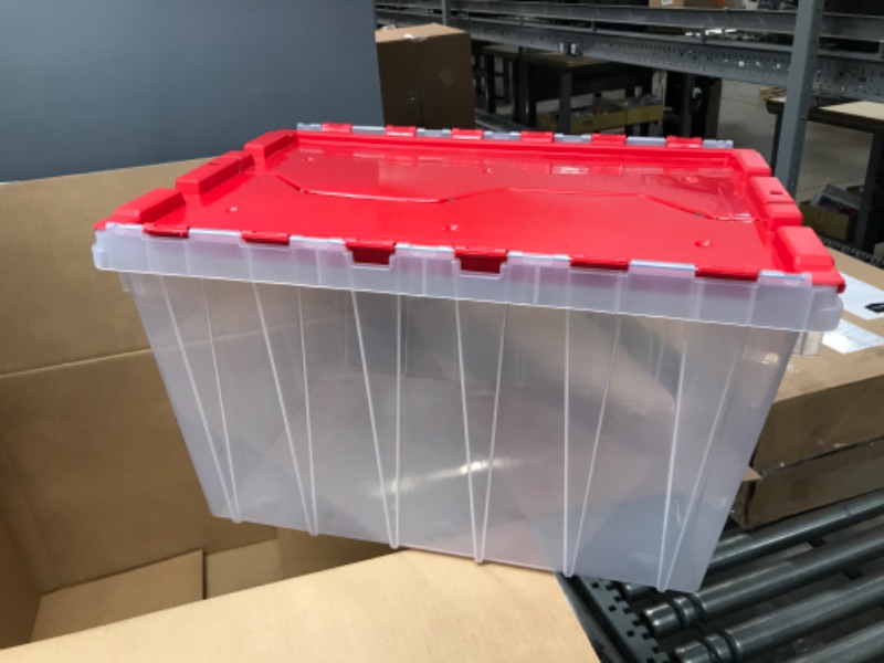 Photo 2 of 2-Gallon Plastic Stackable Storage Keepbox Tote