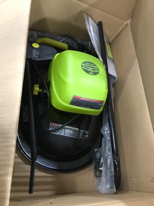 Photo 3 of Sun Joe MJ-HVR12E 10-Amp 11-Inch Electric Hover Mower