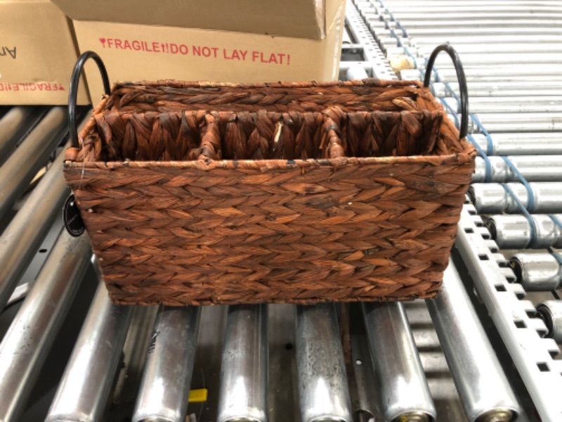 Photo 1 of wicker storage basket