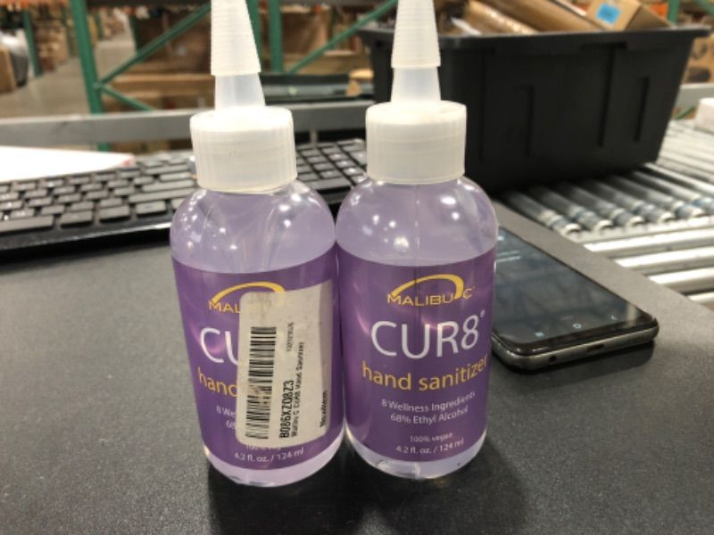 Photo 1 of 2x Malibu C CUR8 Hand Sanitizer