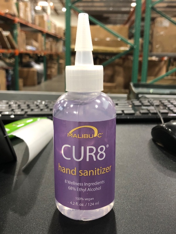 Photo 2 of 1x Malibu C CUR8 Hand Sanitizer