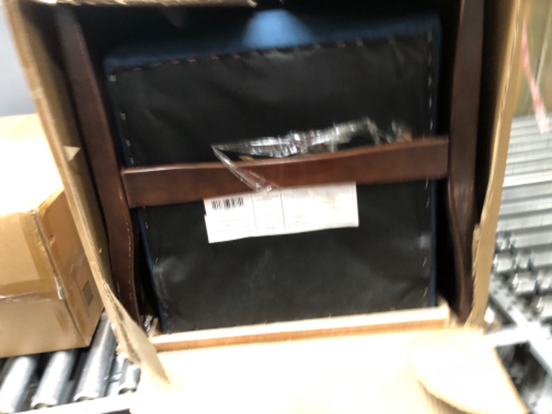 Photo 1 of *** SCRATHED AND SCUFFS *** Christopher Knight Home Brayden Fabric Club Chair, Navy Blue