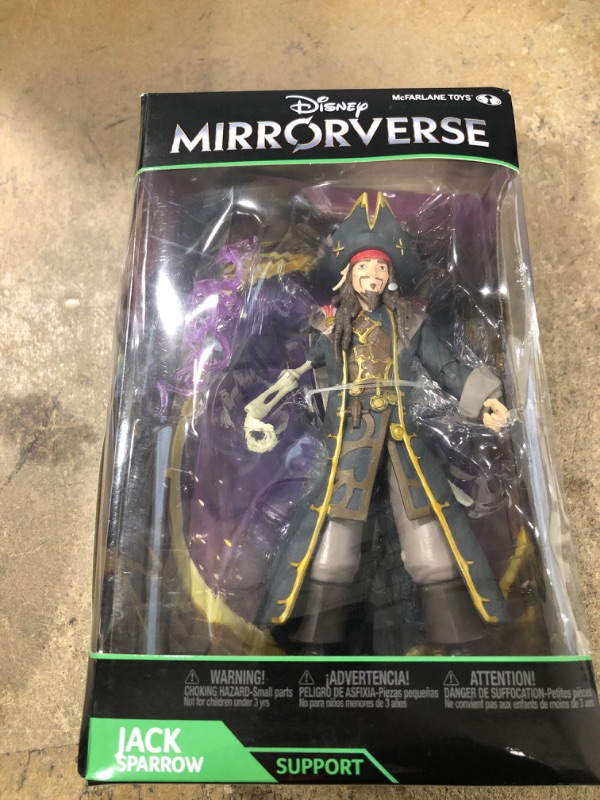 Photo 2 of Disney Mirrorverse Captain Jack Sparrow 7" Action Figure with Accessories