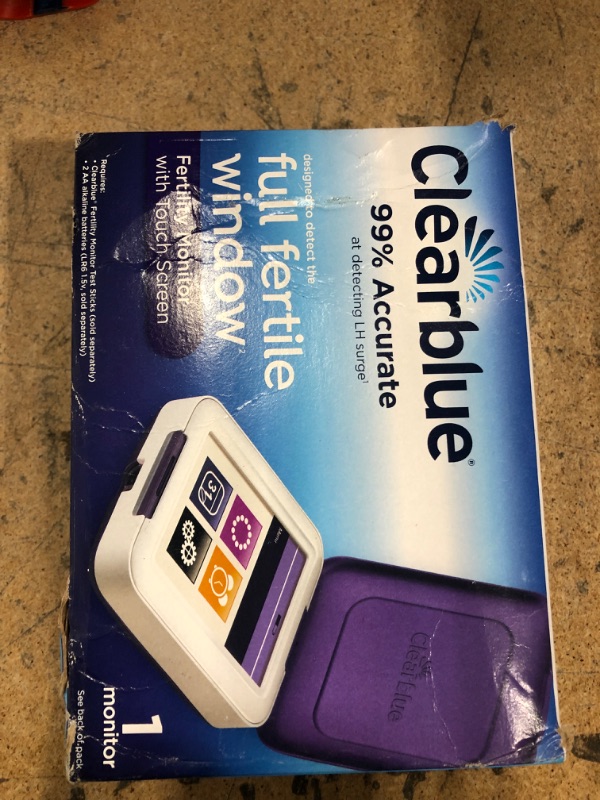 Photo 2 of Clearblue Fertility Monitor, Touch Screen, 1 Count 1 Fertility Monitor