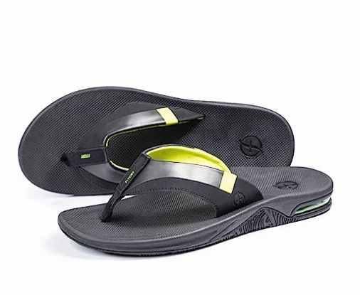 Photo 1 of Men's Sport Flip Flops, Arch Support Thong Sandals with Air Cushion for Outdoor
 7