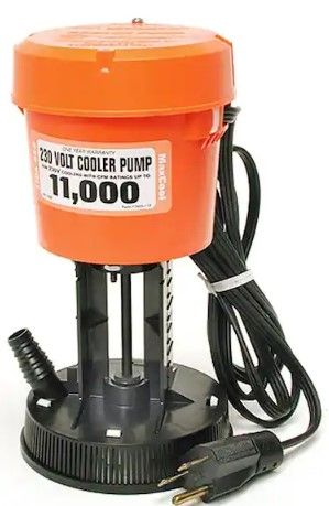 Photo 1 of **plug needs us standard adapter**
\MC11000-2 MaxCool Evaporative Cooler Pump
