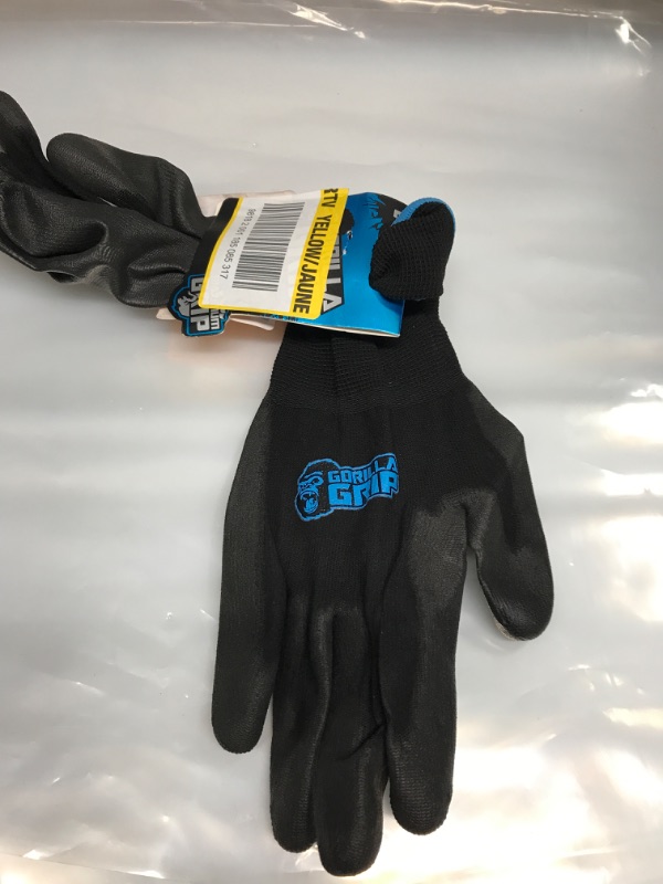 Photo 2 of GORILLA GRIP Never Slip, Maximum Grip All-Purpose Gloves Large