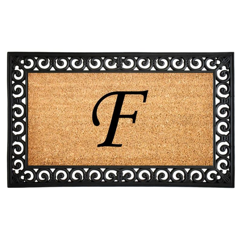 Photo 1 of **USED**
Gabriel Monogram Doormat 18 X 30 (Letter F)
