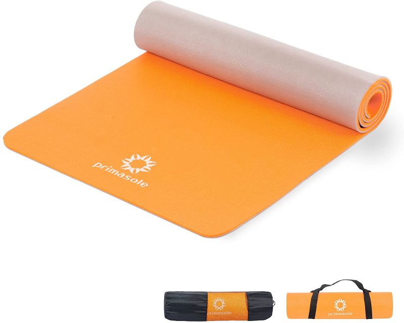 Photo 1 of **USED**
PRIMASOLE Yoga Mat Eco-Friendly Material 1/2" Non-Slip Yoga Pilates Fitness at Home & Gym Twin Color
