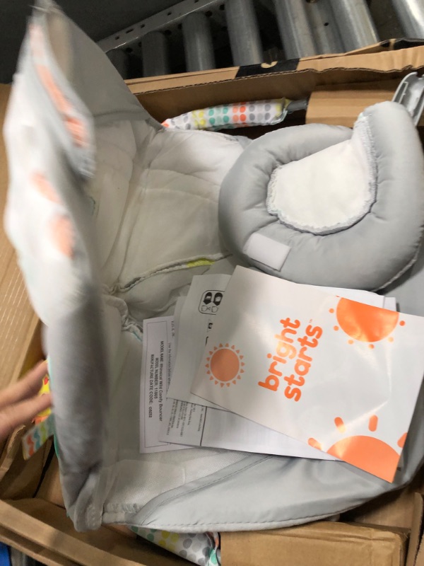 Photo 1 of Bright Starts Whimsical Wild Comfy Baby Bouncer Seat with Soothing Vibration and Music