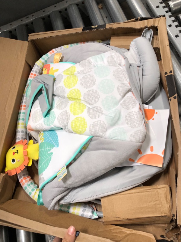 Photo 1 of Bright Starts Whimsical Wild Comfy Baby Bouncer Seat with Soothing Vibration and Music