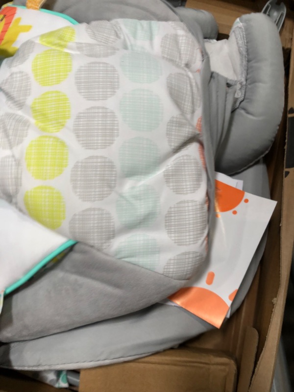 Photo 1 of Bright Starts Whimsical Wild Comfy Baby Bouncer Seat with Soothing Vibration and Music