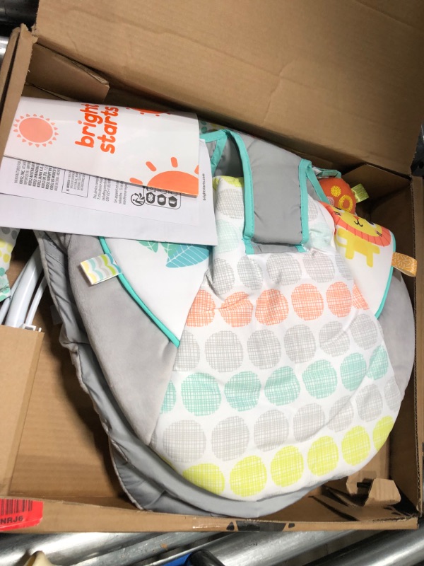Photo 1 of Bright Starts Whimsical Wild Comfy Baby Bouncer Seat with Soothing Vibration and Music