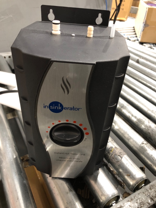 Photo 1 of InSinkErator Instant Hot Water Tank - 2/3 Gallon Stainless Steel Tank, HWT-00 , Black Water Heater