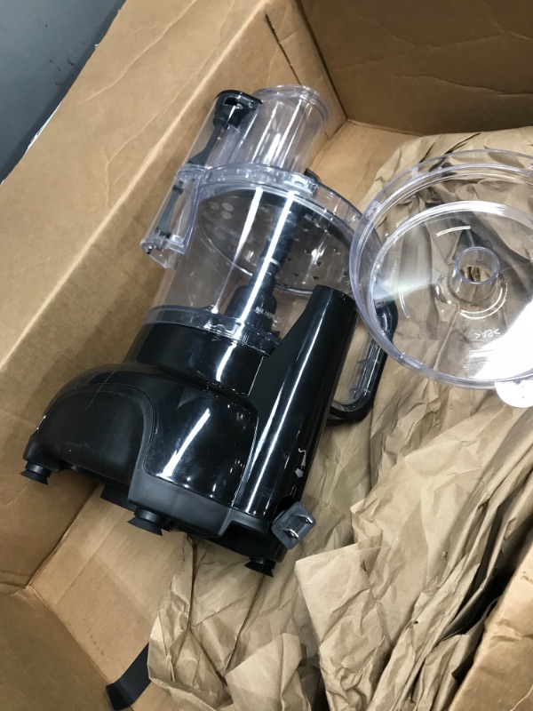 Photo 2 of *PARTS ONLY* Hamilton Beach Big Mouth Duo Plus 12 Cup Food Processor & Vegetable Chopper with Additional Mini 4 Cup Bowl, Black (70580)
