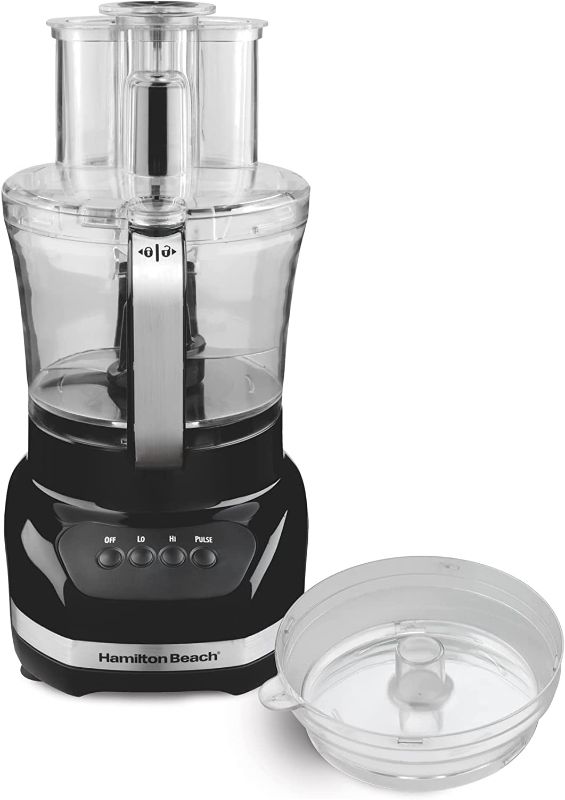 Photo 1 of *PARTS ONLY* Hamilton Beach Big Mouth Duo Plus 12 Cup Food Processor & Vegetable Chopper with Additional Mini 4 Cup Bowl, Black (70580)
