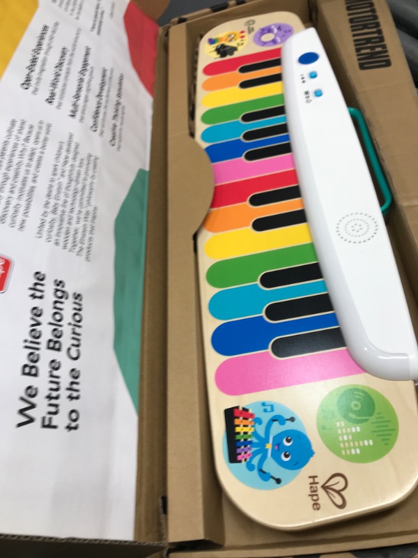 Photo 2 of Baby Einstein Notes & Keys Magic Touch Wooden Electronic Keyboard Toddler Toy, Ages 12 Months +