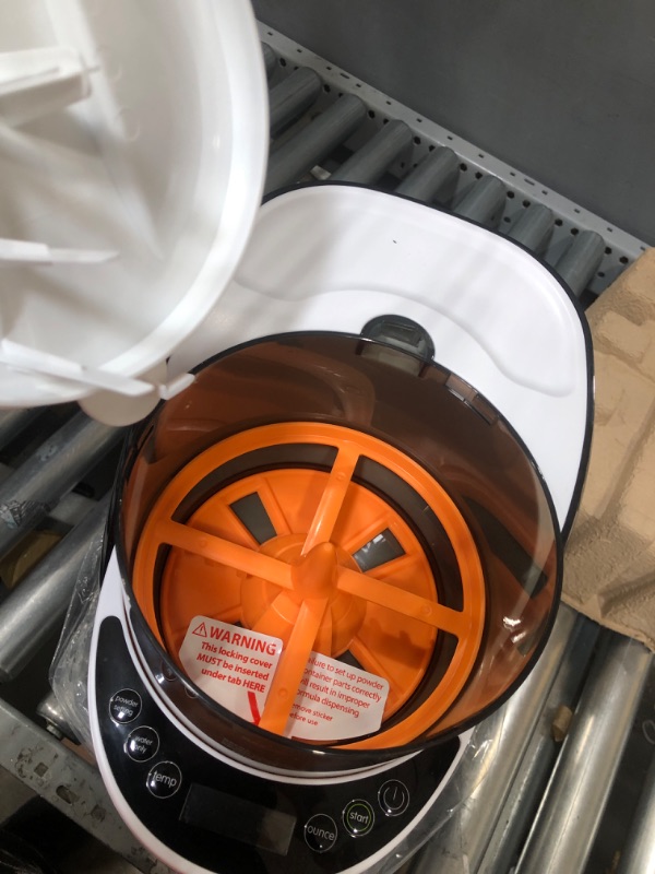 Photo 3 of New and Improved Baby Brezza Formula Pro Advanced Formula Dispenser Machine - Automatically Mix a Warm Formula Bottle Instantly - Easily Make Bottle with Automatic Powder Blending