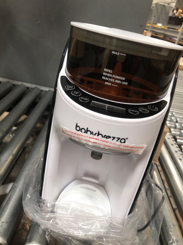 Photo 2 of New and Improved Baby Brezza Formula Pro Advanced Formula Dispenser Machine - Automatically Mix a Warm Formula Bottle Instantly - Easily Make Bottle with Automatic Powder Blending