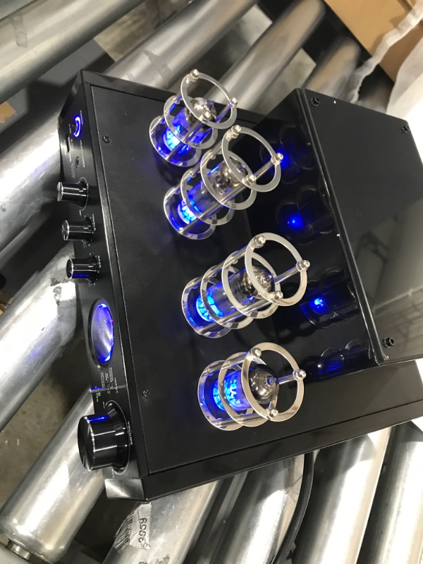 Photo 7 of Monoprice Stereo Hybrid Tube Amplifier 2019 Edition, 25 Watt with Bluetooth, Wired RCA, Optical, Coaxial, and USB Connections, and Subwoofer Out