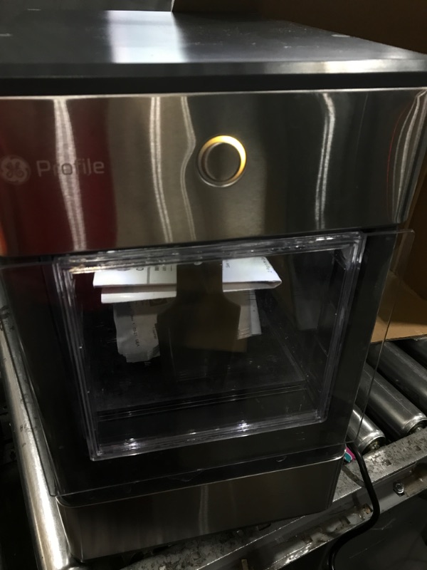 Photo 2 of ***TESTED/ TURNS ON*** GE Profile Opal | Countertop Nugget Ice Maker | Portable Ice Machine Makes up to 24 lbs. of Ice Per Day | Stainless Steel Finish Ice Maker Only No Bluetooth