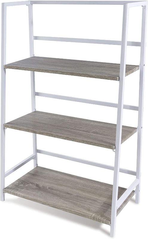 Photo 1 of 3 Tier Folding Shelf - Sturdy Tubular Design