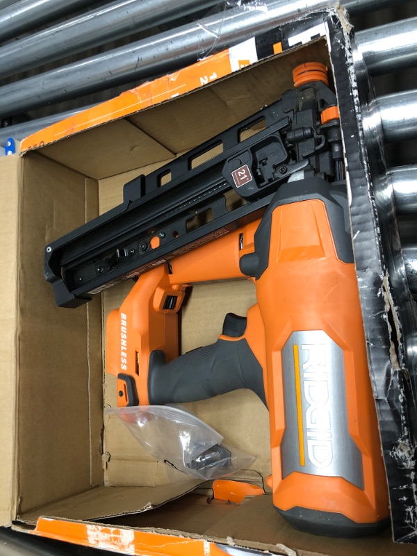 Photo 2 of 18V Brushless Cordless 21° 3-1/2 in. Framing Nailer (Tool Only)