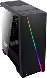 Photo 1 of AeroCool Cylon RGB Mid Tower with Acrylic Side window, Black