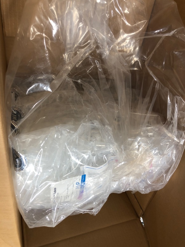 Photo 2 of 5pk-MBP Clear Graduated Microcentrifuge Tubes with Flat Cap, 1.5ml Capacity pack of 50)