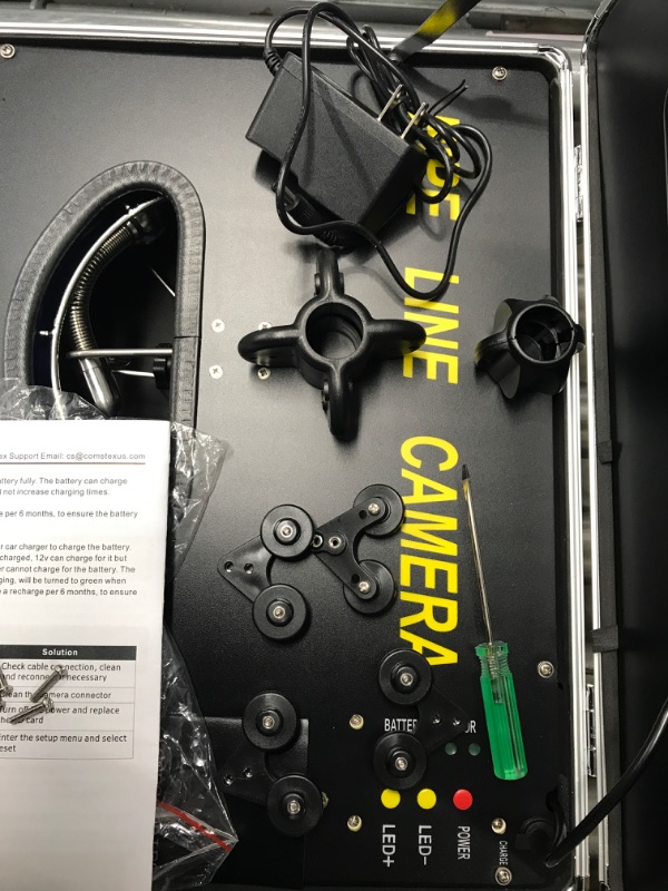 Photo 1 of Sewer Camera, Comstex 2022 Upgraded Sewer Inspection Camera 100FT/30M HD 720P Camera, Easy to Coil-Cable, 9-inch LCD Monitor, IP68 Camera with 12pcs Light, Sewer Drain Camera for Plumber 9-inch, 100ft