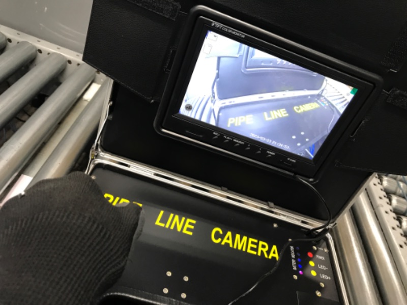 Photo 1 of Sewer Camera, Comstex 2022 Upgraded Sewer Inspection Camera 100FT/30M HD 720P Camera, Easy to Coil-Cable, 9-inch LCD Monitor, IP68 Camera with 12pcs Light, Sewer Drain Camera for Plumber 9-inch, 100ft