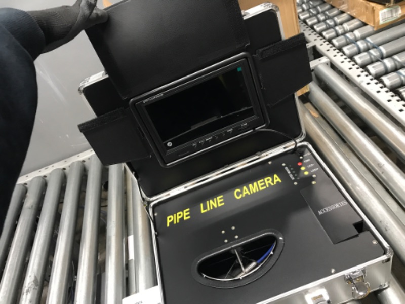 Photo 1 of Sewer Camera, Comstex 2022 Upgraded Sewer Inspection Camera 100FT/30M HD 720P Camera, Easy to Coil-Cable, 9-inch LCD Monitor, IP68 Camera with 12pcs Light, Sewer Drain Camera for Plumber 9-inch, 100ft