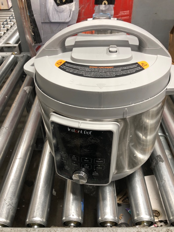 Photo 2 of ***MISSING CORD***Instant Pot Duo Plus, 6-Quart Whisper Quiet 9-in-1 Electric Pressure Cooker, Slow Cooker, Rice Cooker, Steamer, Sauté, Yogurt Maker, Warmer & Sterilizer, Free App with 1900+ Recipes, Stainless Steel 6QT Duo Plus
