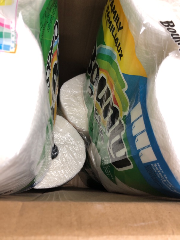 Photo 2 of Bounty Quick-Size Paper Towels, White, 12 Family Rolls