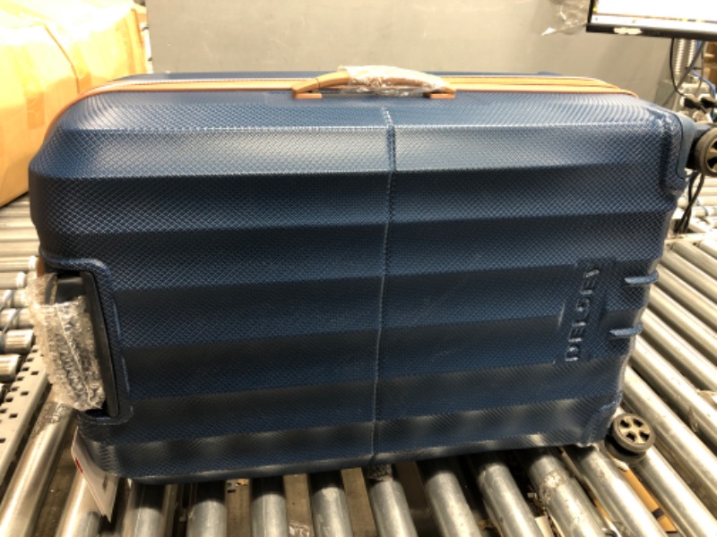Photo 4 of **SEE NOTES**
DELSEY Paris St. Tropez Hardside Expandable Luggage with Spinner Wheels, Navy, 3-Piece Set (21/24/28) 3-Piece Set (21/24/28) Navy