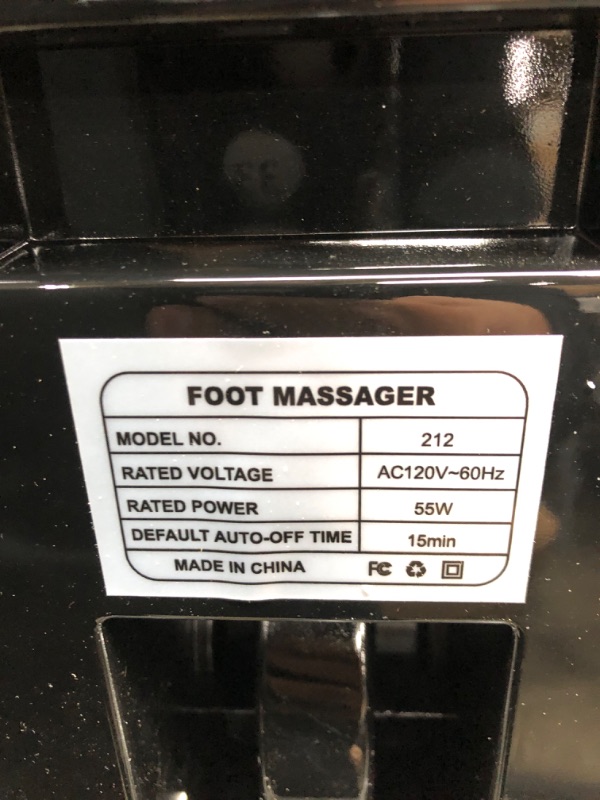 Photo 2 of ***NO REMOTE***TISSCARE Foot Massager-Shiatsu Foot Massage Machine w/ Heat & Remote 5-in-1 Reflexology System-Kneading, Rolling, Scraping for Calf-Leg-Ankle Plantar Fasciitis, Blood Circulation, Pain Relief
