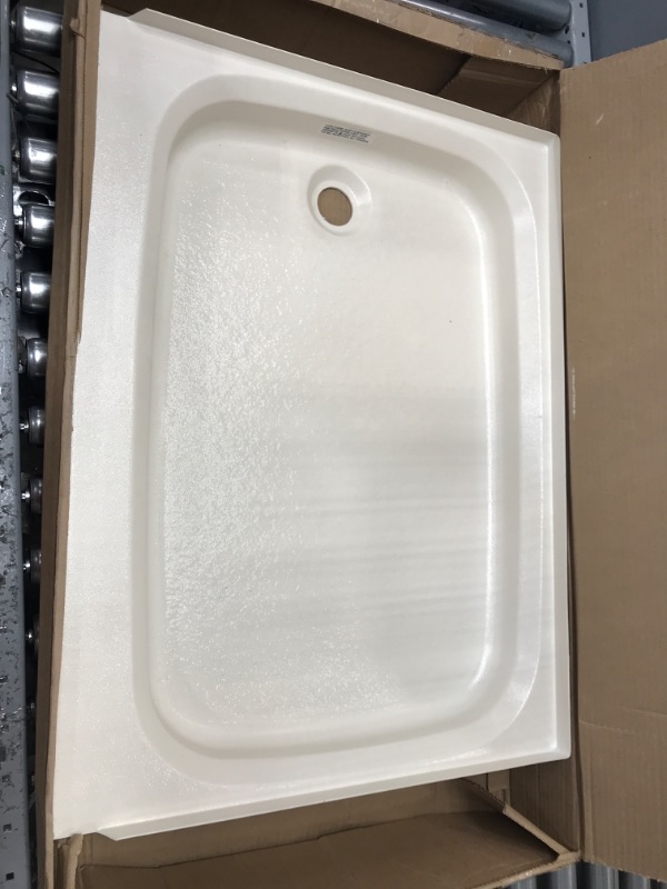 Photo 2 of Lippert Components 210371 White 24" x 32" Rectangular Right Handed Drain Shower Pan