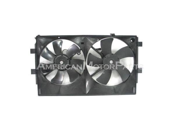 Photo 1 of *DONT KNOW WHAT CAR IT IS FOR*    BOXI Dual Radiator A/C Condenser Cooling Fan Motor Assembly for Nissan 350Z 2003 2004 2005 2006 /for Infiniti G35 2003-2006 Sedan/for Infiniti G35 2003 2004 2005 2006 2007 Coupe |21487-CD00A 620-429
