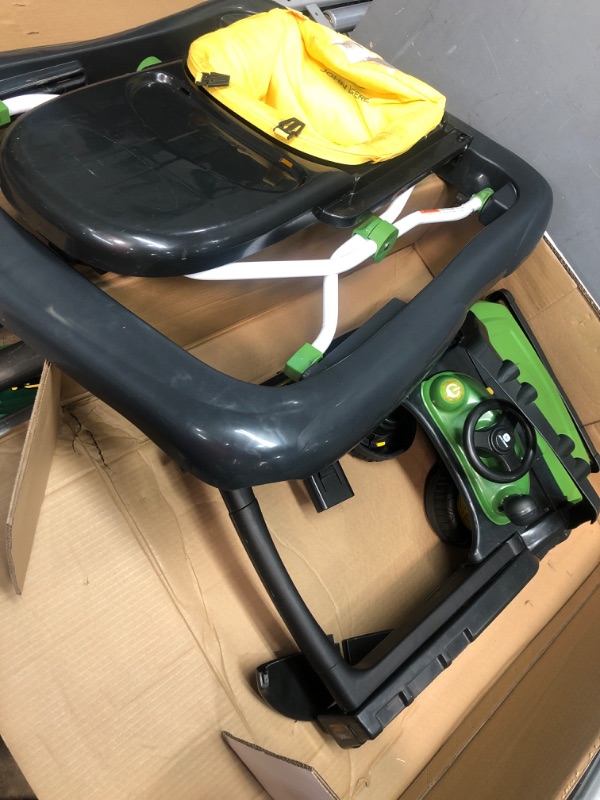 Photo 2 of Bright Starts John Deere Gator Ways to Play 4-in-1 Baby Activity Push Walker, Green, Age 6 Months+