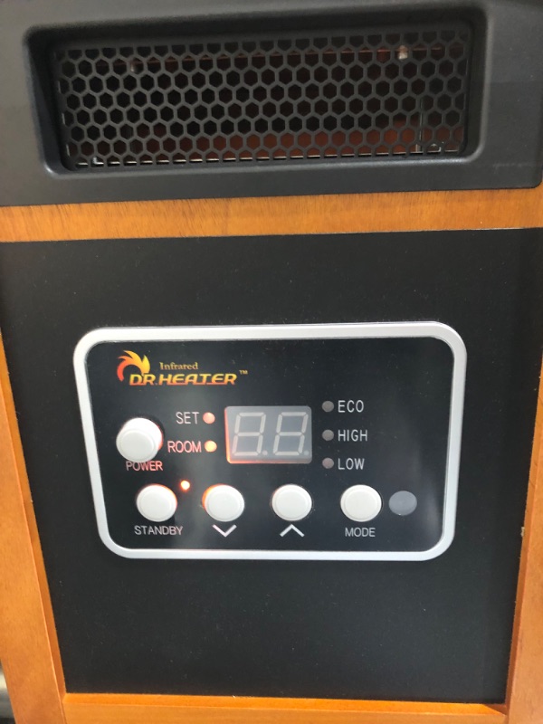 Photo 2 of **** USED TESTED POWERED ON ****
Dr Infrared Heater Portable Space Heater, 1500-Watt
