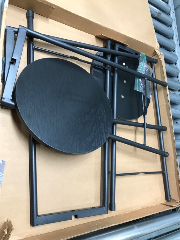 Photo 1 of 2 SMALL BLACK TABLES