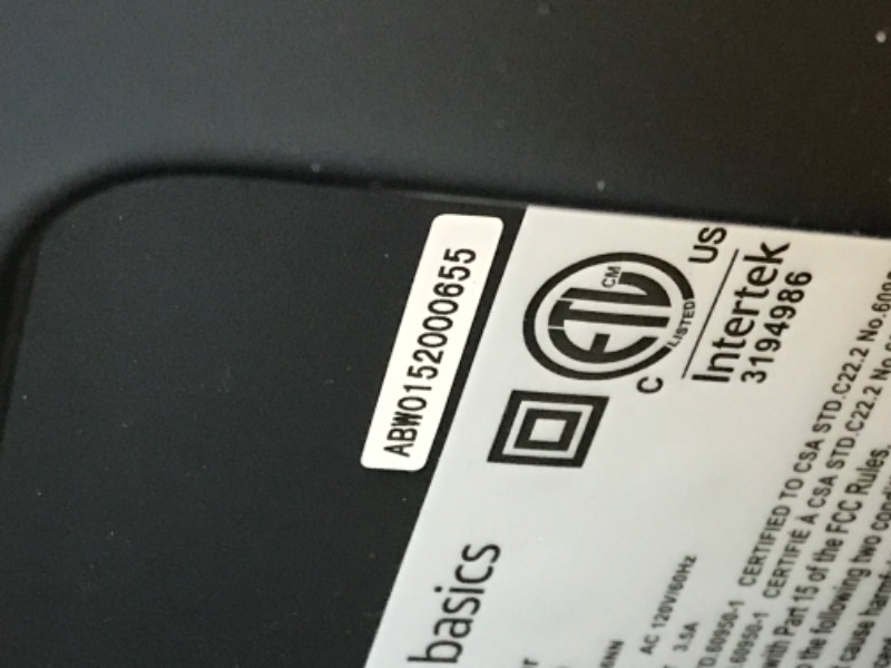 Photo 1 of Amazon Basics 150-Sheet Autofeed Micro-Cut Paper Shredder 150 Sheet Shredder