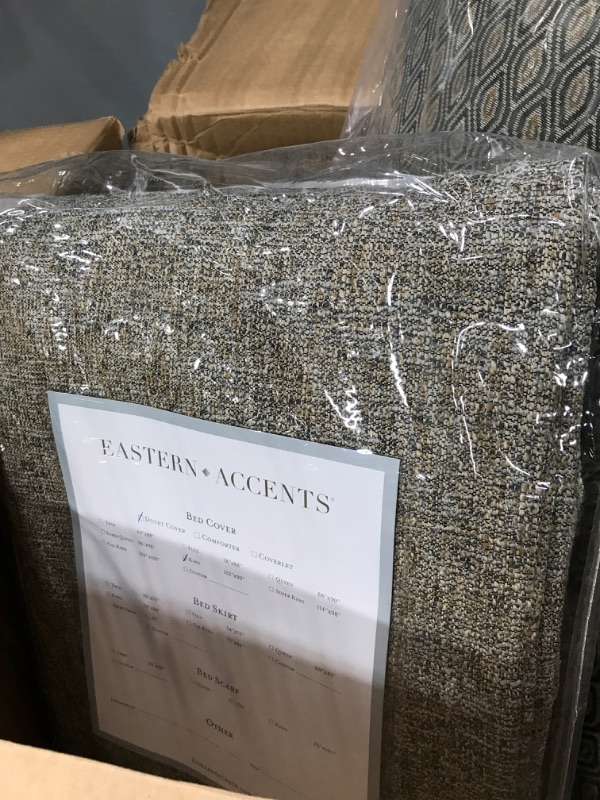 Photo 2 of **No info found**
estern accents muir luxury duvet cover king