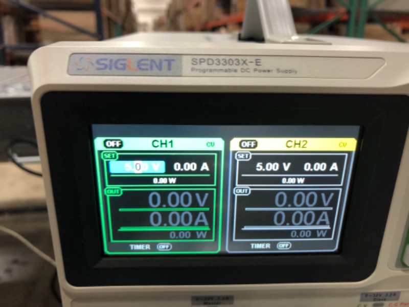 Photo 2 of Siglent Technologies SPD3303X-E Triple Output Power Supply