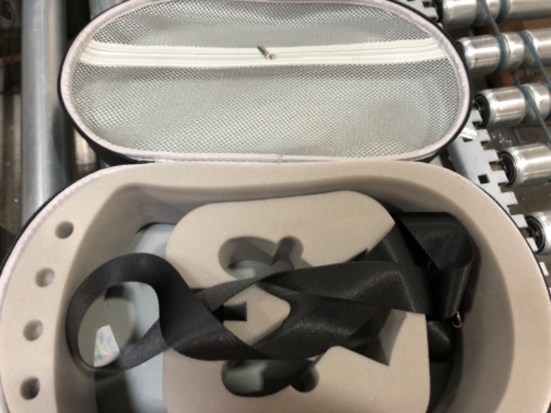 Photo 1 of Carrying Case Compatible with Meta/Oculus Quest Pro, Virtual Reality Headset Game System Storage Holder, VR Accessories Travel Organizer for Controllers, Charging Dock, Cables (Box Only)